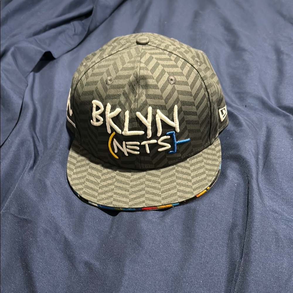 BKLYN Nets Gray Cap
